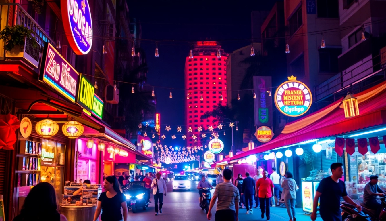 Experience the excitement of 호치민 황제투어 실제 후기, capturing vibrant nightlife in Ho Chi Minh City.