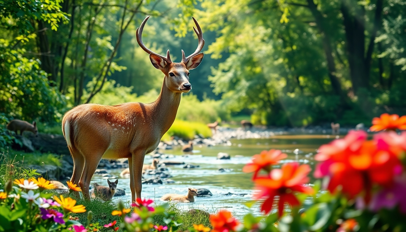 Experience wildlife at www.sudswild.com with a stunning selection of deer in their natural habitat.