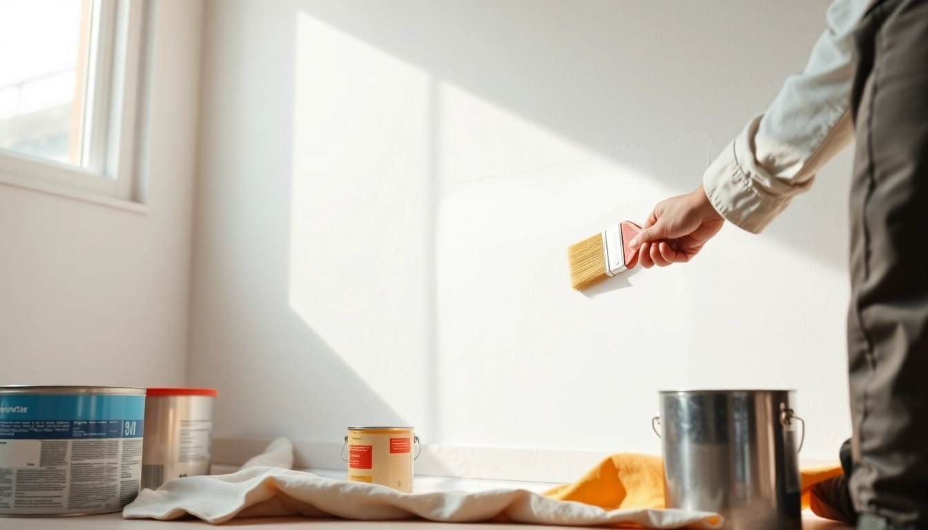 Transform your drywall painting skills with professional techniques in a well-lit environment.