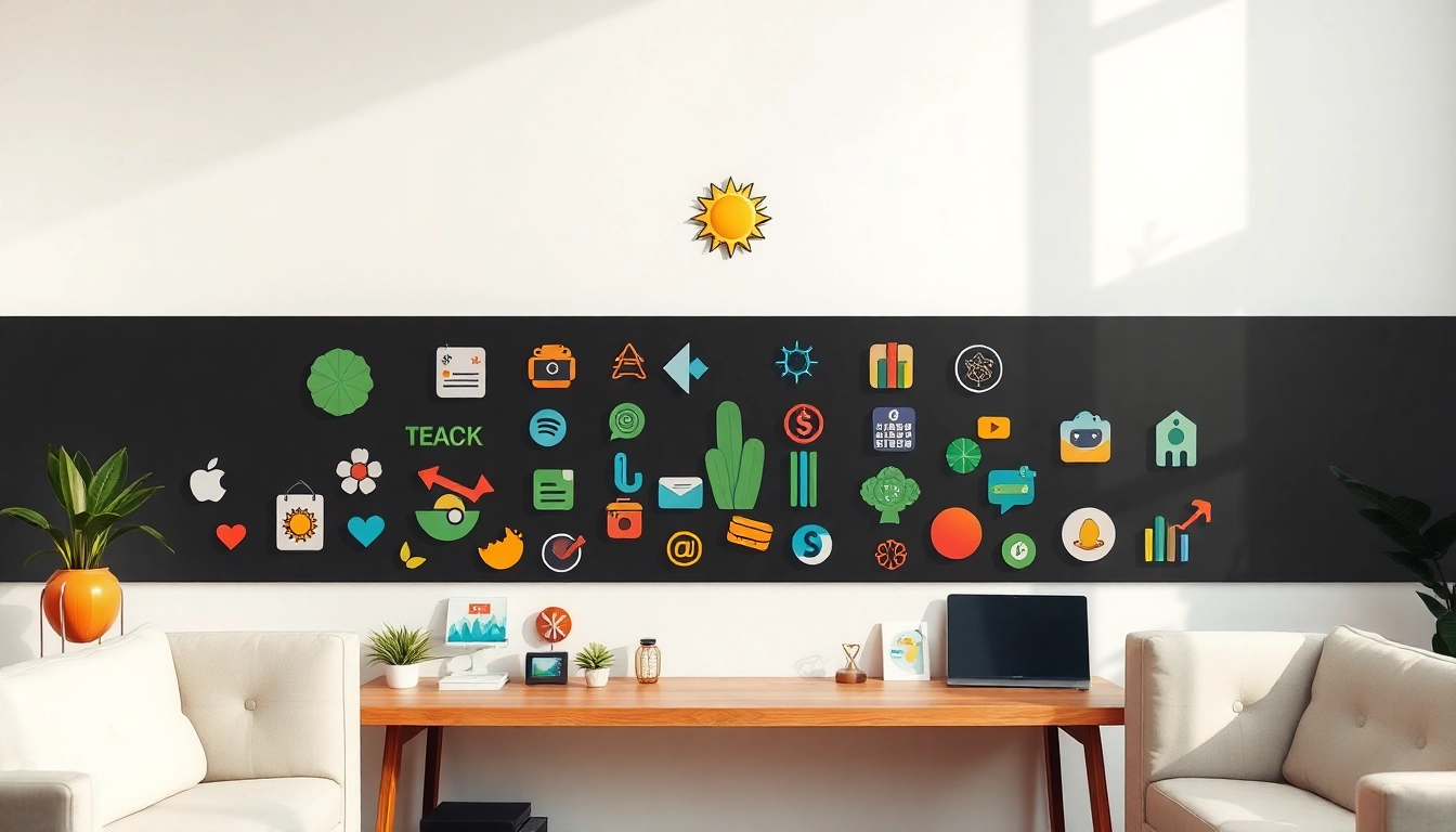 Creative Uses of Icons in Graphic Design and Digital Media
