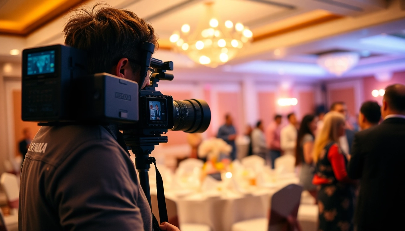 Capture of Miami Corporate Event Videography Photography showcasing a professional in action at an elegant event.