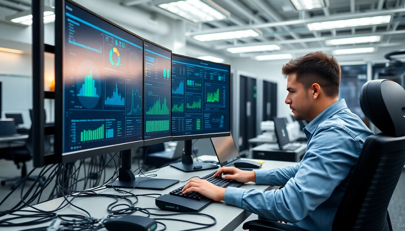 Enhance your data security with Backup Services Markham through expert technicians in action.