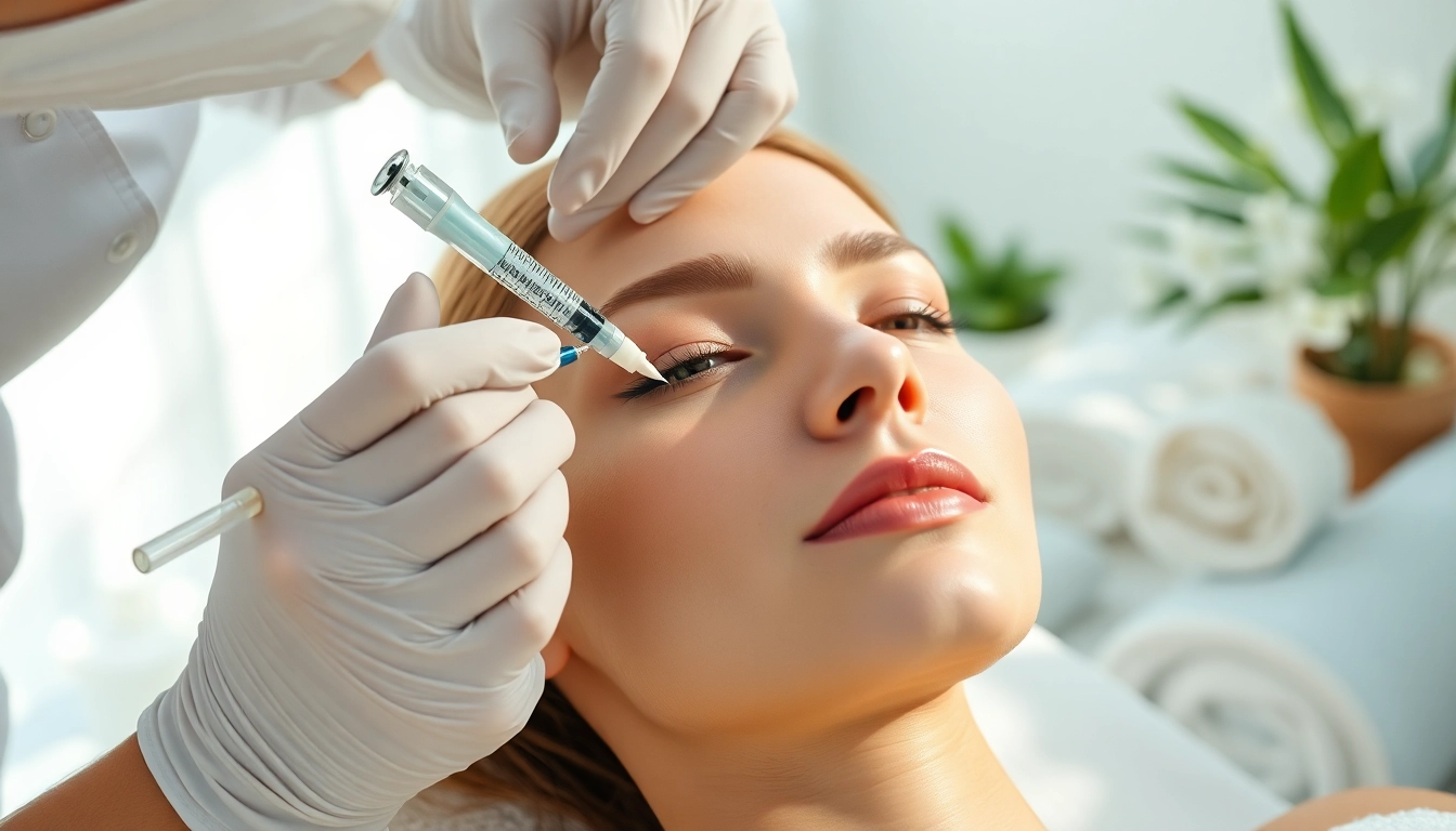 Enhancing skin smoothness with Juvederm Volbella treatment in a serene spa setting.