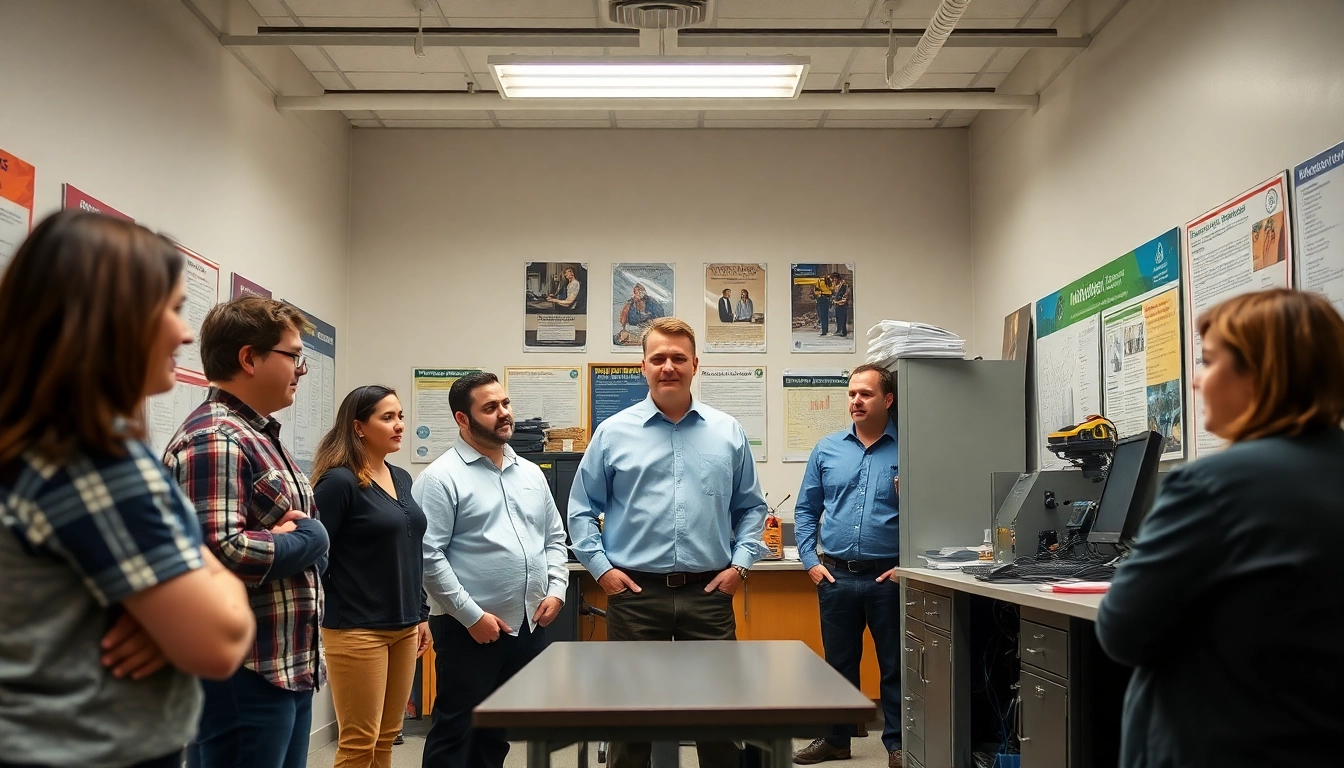 Students participating in hands-on training at a trade school in Tennessee.
