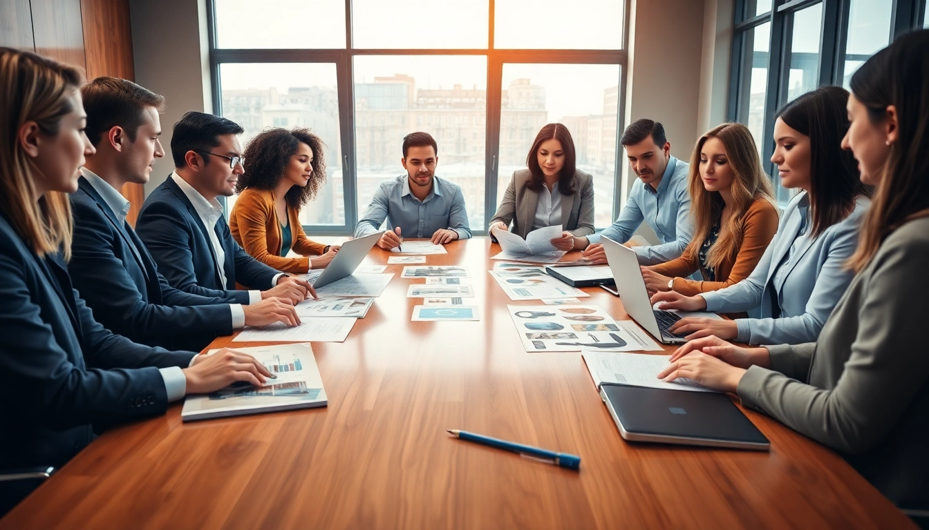 Enhancing amazon business wholesale strategies with professionals in a collaborative meeting.